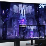 Monitor Samsung Odyssey G30 LS24BG300ELMZD 24″ Full HD Va 144Hz FreeSync Preto
