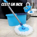 Mop Balde Spin Mob 360 + Refil e Esfregão – Dubai-atlantic Global