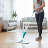 Mop Spray Para Limpeza de Casa Cozinha Giratório Reservatório Rodo Limpeza Esfregão Mope Vassoura Para Piso – Importado