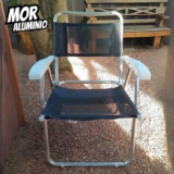 Mor – Cadeira Master Alumínio Tela Sannet Azul