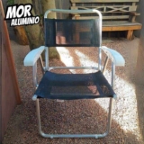 Mor – Cadeira Master Alumínio Tela Sannet Azul