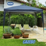 Mor – Gazebo X-Flex Oxford Com Silvercoating Azul 3M X 3M