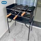 Mor Montana 64x54cm churrasqueira preto de aço