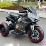 Motinha Eletrica Mini Motorizada Cinza Carregador Usb Rádio