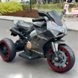 Motinha Eletrica Mini Motorizada Cinza Carregador Usb Rádio