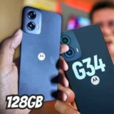 Motorola Moto G34 5G 128 GB Preto 4 GB RAM