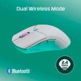 Mouse Gamer HyperX Pulsefire Haste 2 Core Sem Fio, Óptico, Leve e com Bateria de Longa Duração