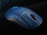 Mouse Gamer Sem Fio Logitech G PRO League Of Legends, RGB, 25.600 DPI, Wireless, Lightspeed, 8 Botões, Hero 25K, Azul – 910-006450