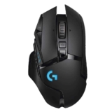 Mouse Gamer Sem Fio Logitech G502 LIGHTSPEED RGB LIGHTSYNC, Ajuste Peso, 11 Botões, Recarregável, Compatível POWERPLAY – 910-005566