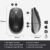 Mouse sem fio Logitech M190 com Design Ambidestro de Tamanho Padrão, Conexão USB e Pilha Inclusa