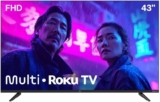 Multi Roku TV 43″ Smart DLED FHD Wi-fi 3 HDMI Alexa e Google Home