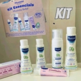 Mustela Kit Essenciais Bebê e Criança – Gel Lavante 200ml + Shampoo Recém-Nascido 150ml + Hydra Bebê 100ml + Água de Limpeza 100ml + Creme Vitaminado Preventivo De Assaduras 54g – Edição limitada