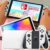 Nintendo Switch OLED 64GB Branco – 1 Par de Controles Joy-Con 7.0”