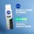 NIVEA Desodorante Antitranspirante Aerossol Invisible Black & White Fresh 150ml – Proteção prolongada de 48h, cuidado suave, ação antibacteriana, fórmula 5 em 1: anti-manchas, anti-odor