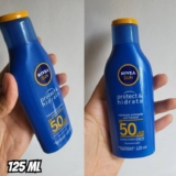 NIVEA SUN Protetor Solar Protect & Hidrata FPS 50 125ml – Com toque seco, rápida absorção e resistente à água, esse protetor solar oferece altíssima proteção ao sol e promove hidratação à pele
