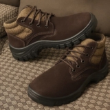 Nobuck Marluvas 50b26 Cadarço Bota Botina Coturno Marrom