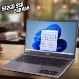Notebook Acer Aspire 5 Intel Core i5 12450H 8GB RAM 512GB SSD 15,6” Full HD Windows 11 A515-57-565J