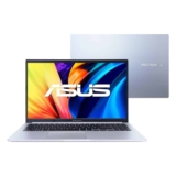 Notebook ASUS Vivobook M1502IA-EJ252 AMD Ryzen 7 4800H 8Gb Ram 256Gb Ssd Linux KeepOs 15,6” FHD Prata Metálico