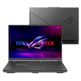 Notebook Gamer Rog Strix G16 G614ji Nvidia RTX4070 Intel Core i9 13980hx 32gb Ram 1TB SSD WINDOWS 11 Tela 16″ 240hz Fhd Gray – N4440w