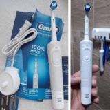 Oral-B PRO Series 1, Escova de Dentes Elétrica, Cabeça Redonda, Cabo Ergonômico, Branca, 110V