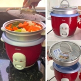 Oster Panela Elétrica , de Arroz Facile, 110V, Vermelho, 350W, CKSTRC4723