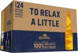 Pack Cerveja Coronita Pilsen, 210ml, Long Neck, Caixa 24 unidades