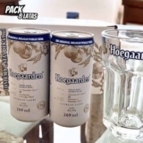 Pack Cerveja de Trigo Hoegaarden 269ml Lata – 8 Unidades ou Pack Cerveja Hoegaarden, 330ml, Long Neck – 12 unidades