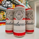 Pack de Budweiser Lata 473ml, 12 Unidades