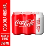 Pack de Coca-Cola Lata 350ML 6 unidades
