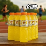 Pack de Isotônico Gatorade Maracujá Garrafa 500 ml 6 Unidades
