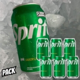 Pack de Refrigerante Sprite 350ml 6 unidades