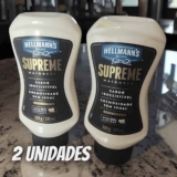 Pack Maionese Hellmann’s Supreme Squeeze 330g 2 unidades (Embalagem pode variar)