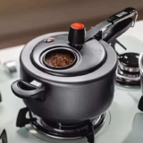 Panela De Pressão Aluminio Com Visor 4,5l Antiaderente – Mta Cor Grafite