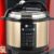 Panela de Pressão Elétrica Multifuncional 5L Cobre Fun Kitchen 110V