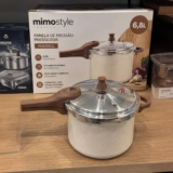 Panela De Pressão Fechamento Externo Presscook Marmol 6,8l – Mimo Style