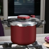 Panela De Pressão Rochedo Clipso Vermelha