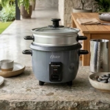 Panela Elétrica De Arroz Oster Grafite Pan306 Cinza-escuro