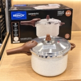 Panela Pressao Brinox Ceramic Pressure Indução 6,8l Vanilla
