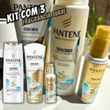 Pantene Kit PRO-V Miracles Equilíbrio Raiz e Pontas com Shampoo para cabelos mistos 300 ml, Condicionador Hidratante para pontas ressecadas 250 ml, e o Sérum revitalizador 95 ml