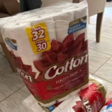 Papel Higiênico Folha Dupla Neutro LV32 PG30 2 x 32 x 30 cm, Cotton