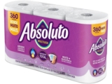 Papel Toalha Folha Dupla Bracell Absoluto 3 Rolos 360 Folhas