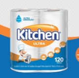 Papel Toalha Kitchen Ultra 120 Folhas