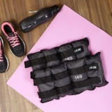 Par de Caneleiras com Peso 5kg Preta – Life Zone