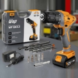 Parafusadeira E Furadeira A Bateria WAP Bpf 12k3.2 Com Maleta