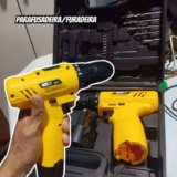 Parafusadeira Furadeira 12v Sem Fio Com Maleta Kit Pb3000k Cor Amarelo 110V/220V