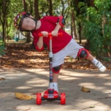 Patinete Infantil Dobravel 3 Rodas Base Scooter Até 70 Kg