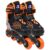 Patins Bel Inline Flexx 3.0 Ajustável 37 a 40 – Laranja