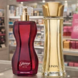 Perfumaria Feminina: Linda 100ml + Glamour Diva 75ml