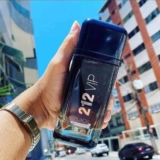 Perfume 212 Vip Black Edp 200ml + Brinde – 100% Original