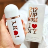 Perfume Carolina Herrera 212 Vip Rose Eu Amo Ny Edp X 80 ml